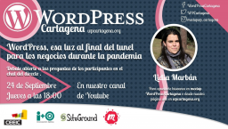 WordPress, luz al final del tunel para los negocios locales durante una pandemia