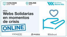 Webs solidarias en momentos de crisis