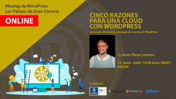 [Online] Cinco Razones para una Cloud con WordPress