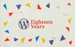 WordPress at 18