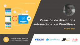 Creación de directorios automáticos con WordPress