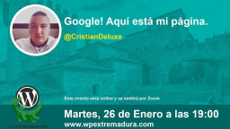 Google! Aquí está mi página