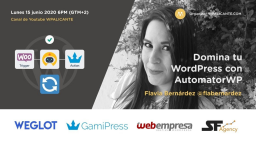 [ONLINE] Controla tu WordPress con AutomatorWP, el Zapier para WordPress  😱