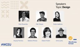 Fourth group of #WCEU speakers – Design