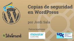 Copias de seguridad en WordPress