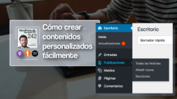 242 | La forma más fácil y rápida de crear custom post types y taxonomías