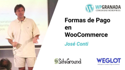 Formas de Pago en WooCommerce con José Conti