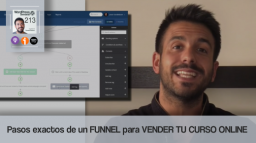 213 | Cómo crear un funnel para vender tu curso online por email