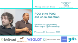 POO o no POO: esa es la cuestión